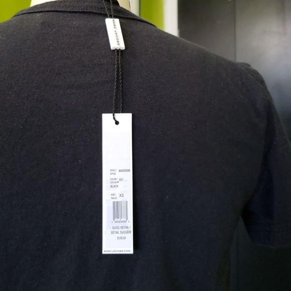 Marc Jacobs Sold Out Bow Applique Detail T-shirt - Picture 5 of 7